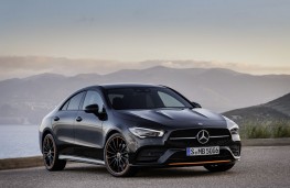 Mercedes-Benz CLA Coupe, 2019, front