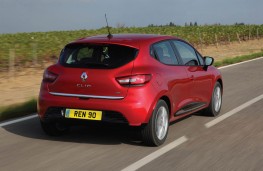 Renault Clio, rear, action