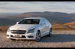 Mercedes CLS Coupe, front