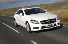 Mercedes-Benz CLS-Class, front, action
