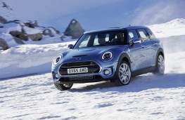 MINI Clubman ALL4, 2016, side, snow