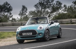 MINI Cooper Convertible, 2016, front, action