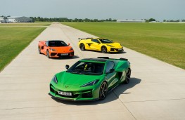 Corvette Stingray, E-Ray and Z06, 2026, front