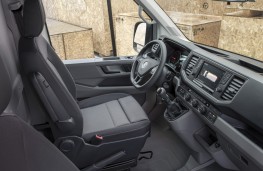 Volkswagen Crafter, 2017, interior, manual