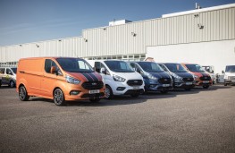 Ford Transit Custom, 2018, line up
