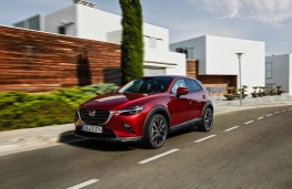 Mazda CX-3, 2018, front, action