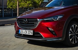 Mazda CX-3, 2018, front, detail