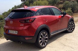Mazda CX-3, 2018, rear, static