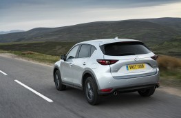 Mazda CX-5, SE-L Nav, 2017, rear, action