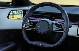 Mazda CX-6e, 2026, interior, steering wheel