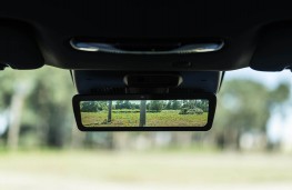 Mazda CX-6e, 2026, rear view mirror