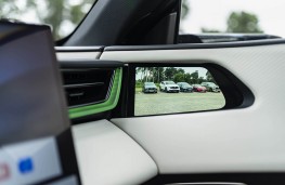Mazda CX-6e, 2026, door mirror, interior view