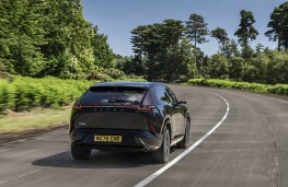 Mazda CX-6e, 2026, rear, action