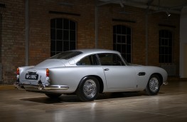 Aston Martin DB5, 2025, owned by John Williams, rear