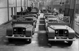 Land Rover Defender, Series 1 production line