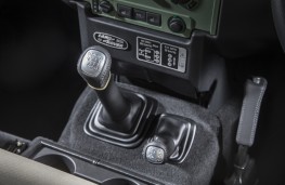 Land Rover Defender Heritage Edition 2015, levers