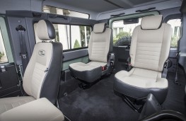 Land Rover Defender Heritage Edition 2015, seats