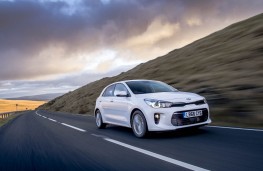 Kia Rio 3 1.4 CRDi, 2017, front, action