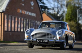 Aston Martin DB5, 2025, owned by John Williams, front, action