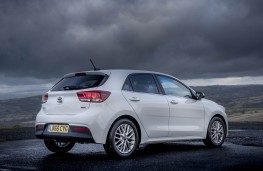 Kia Rio 3 1.4 CRDi, 2017, rear, static