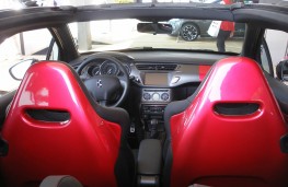 Citroen DS3 Cabrio Racing, seat backs
