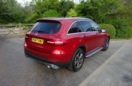 Mercedes Benz GLC, rear quarter