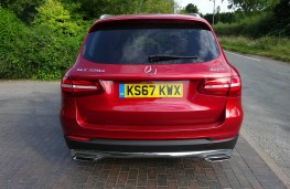 Mercedes Benz GLC, rear