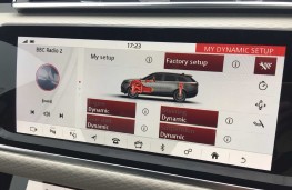 Range Rover Velar, 2017, dynamic settings