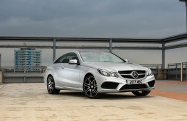 Mercedes E-Class Coupe, front