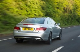 Mercedes E-Class Coupe, rear