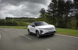 Omoda E5, 2024, front, action