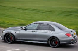 Mercedes-AMG E 63, 2017, side, action
