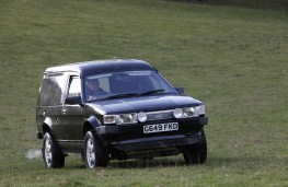 Austin Maestro van, mule for Land Rover Freelander, Eastnor Castle, 2011