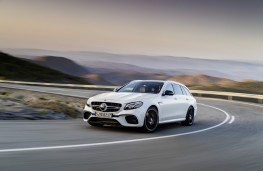 Mercedes-AMG E 633 S 4MATIC+ Estate, 2017, front, action