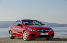 Mercedes E-Class Coupe, front
