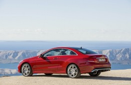 Mercedes E-Class Coupe, rear