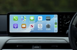 Kia EV4 GT-Line hatchback, 2026, display screen, home screen