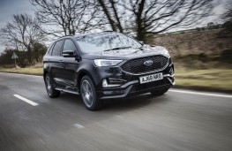 Ford Edge ST-Line, 2019, front, action