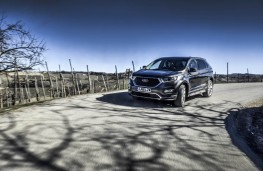 Ford Edge Vignale, 2017, front, action