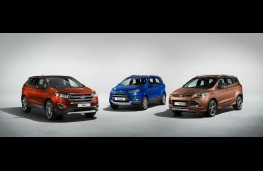 Ford UK SUV line up 2016, Edge, EcoSport, Kuga