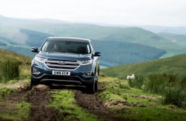 Ford Edge, 2016, front, off road