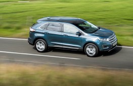 Ford Edge, 2016, side, action