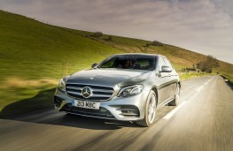 Mercedes-Benz E 220d AMG Line, 2016, front, action