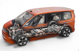 Volkswagen Multivan, 2025, eHybrid 4MOTION cutaway