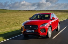 Jaguar E-Pace First Edition, 2017, front, action