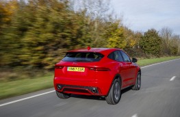 Jaguar E-Pace First Edition, 2017, rear, action