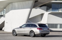 Mercedes-Benz C-Class Estate, 2018, rear