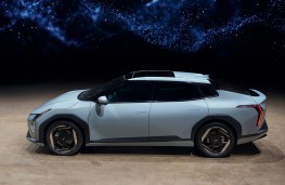 Kia EV4 Saloon, 2025, side