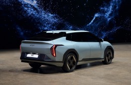 Kia EV4 Saloon, 2025, rear
