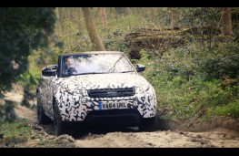 Range Rover Evoque Convertible, off-road testing, ruts